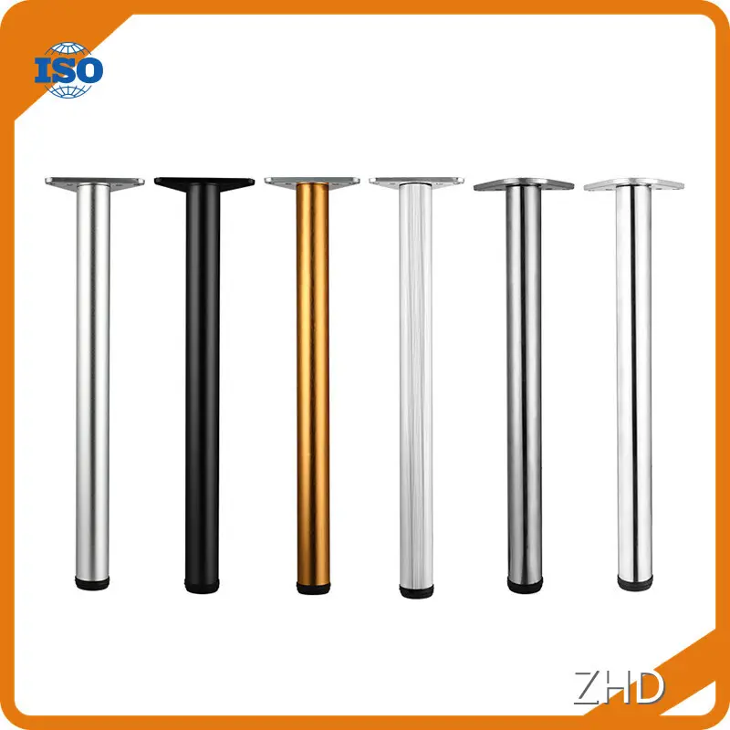 Heavy Duty Metal Table Legs ZHD Hardware Manufacture Iron Or Stainless Steel 1