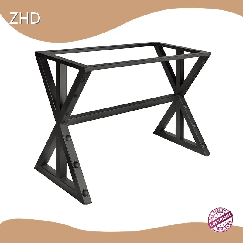 Hotmetal Dining Room Table Frame Customization ZHD Hardware Brand 1