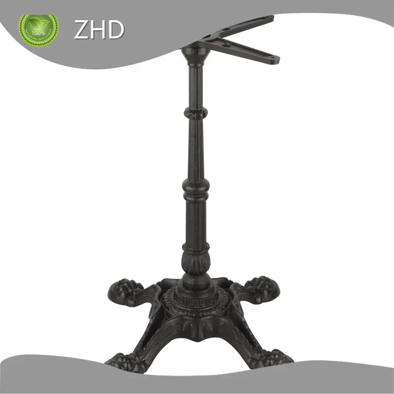 Cast Iron Crank Table Base ZHD Hardware Brand 720mm Black Or Customization 1