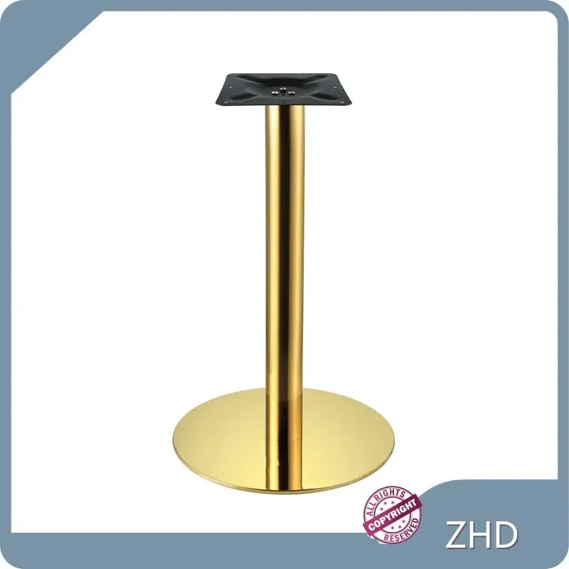 ZHD Hardware Wrought Iron Table Base 1
