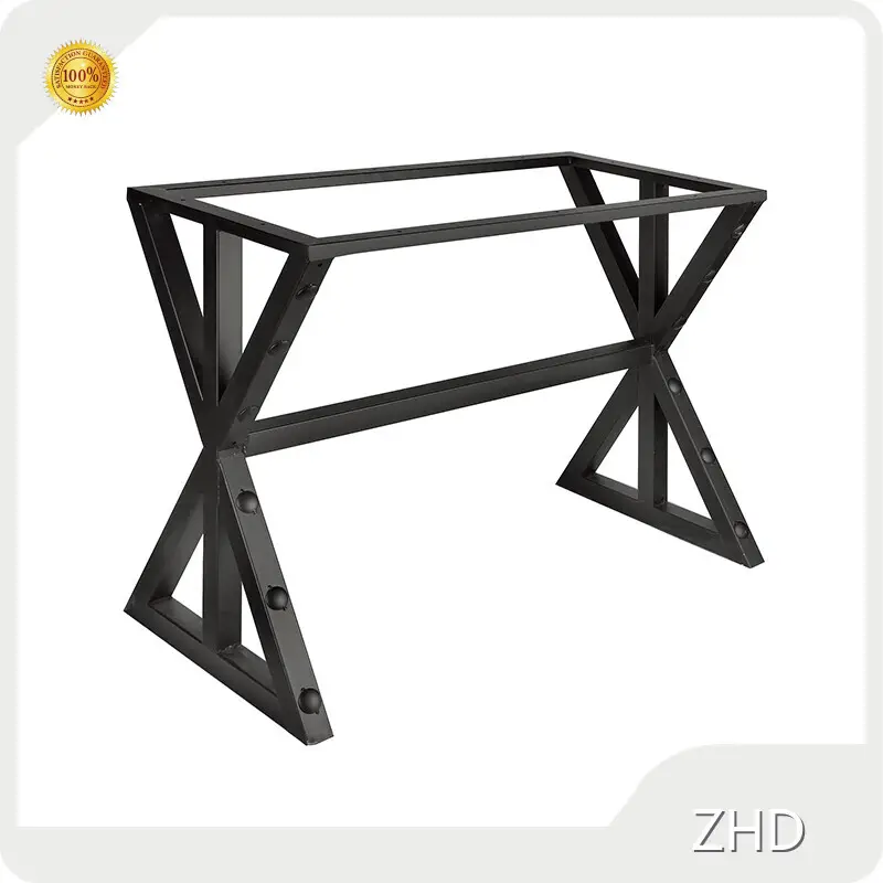 Dining Table Metal Frame 10 Sets ZHD Hardware Brand Customization 1