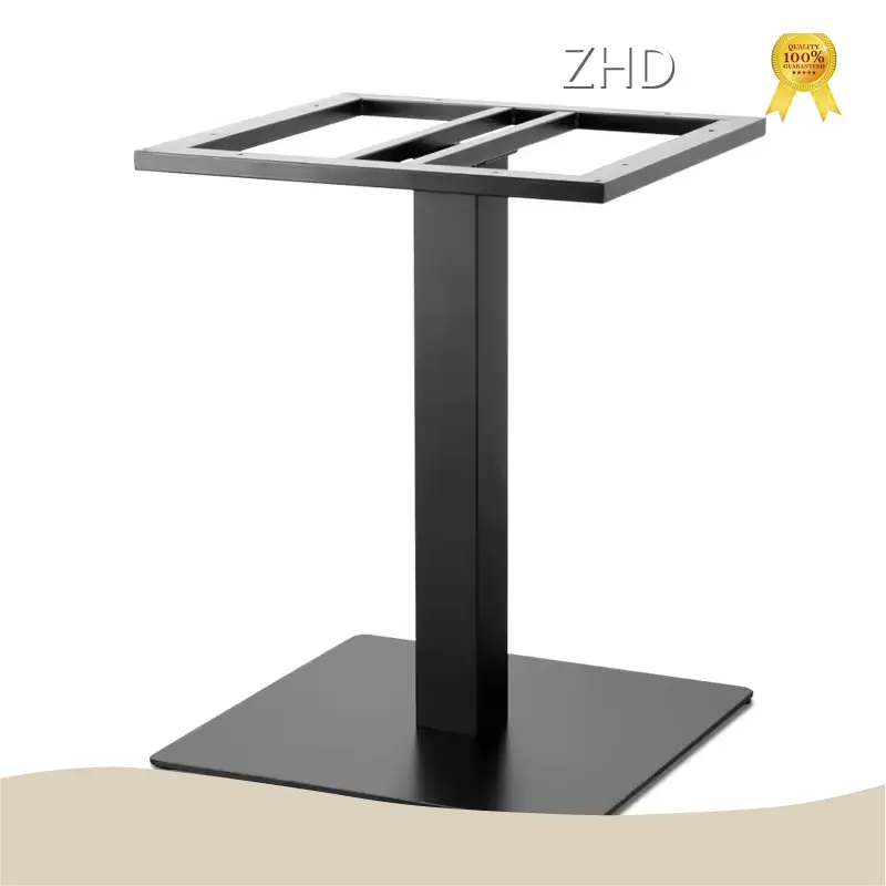 Hotgold Base Round Dining Table Customer's Requirement Packaging ZHD Hardware Brand 1