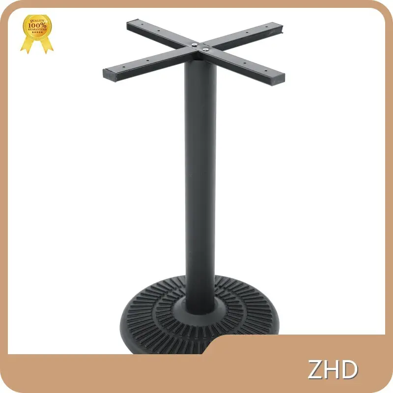 ZHD Hardware Brand Cast Iron Table Legs for Sale Supplier 1