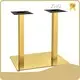 Custom Round Dining Table with Gold Base 720mm Or Customization ZHD Hardware 1