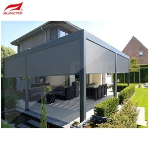 Motlakase oa Outdoor Roller Blinds Sunshade Window e sa keneleng metsi