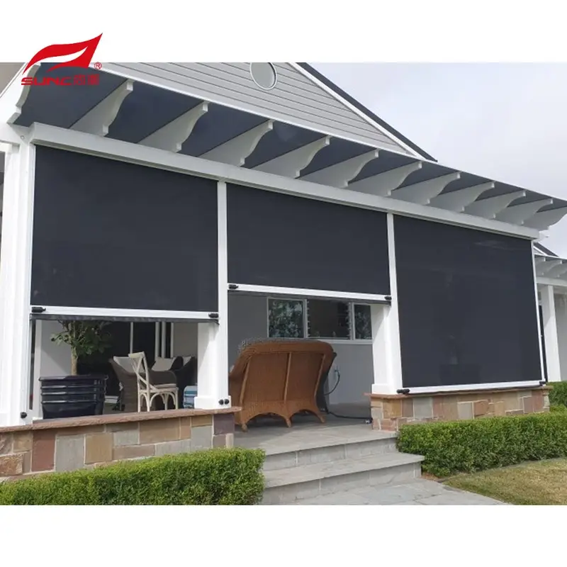 Modern Motorised Zipscreen Blinds Company 4