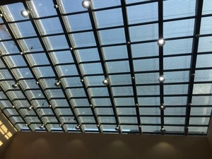 Arkitektúr áli Louver Framhlið System Sun Louvre Systems ISO9001