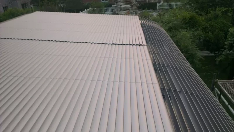 Prevleka PVDF, ki se lahko uporablja, strešni sistem z lamelami iz aluminijeve zlitine, stanovanjski javni 1