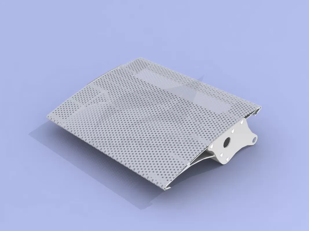 School Skylight Louver System Thickness 1.0~3.0mm Interior Bright Environment Proof 1