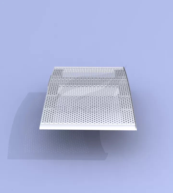Aeroscreen Aluminium Raster Takvinduer, Skylight Raster Building Solskjerm 1
