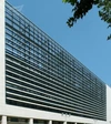 Publiczne architektoniczne żaluzje przeciwsłoneczne Architektoniczny system kontroli słońca 600 Aeroscreen 1