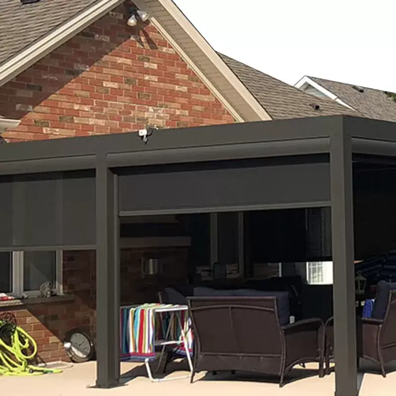 Elegant And Durable: Discover The Versatility Of An Aluminium Gazebo Pergola 1