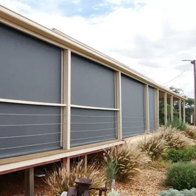 Motorized Outdoor Roller Shades SUNC,Carton Or Wooden Case 2