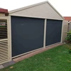 I-Motorized Facade Sunshade Zip Track Blinds UV Coating 1