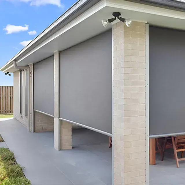 Motorised Outdoor Blinds Price Bulk Buy Carton Or Wooden Case SUNC 3