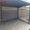 Цахилгаан Zip Track Blinds Салхины борооны хамгаалалттай гадаа Zip Screen Roller Blinds 1