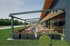Harga Pergola Bioklimatik Dibungkus Plastik Bubble Film dengan Kotak Karton untuk Aluminium Kerai Pergola Kanopi Restoran Balkon Tenda Ditarik dengan Tirai Merk SUNC Bisa Nego 2