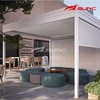Led Light Retractable Saqaf Awning Temp Reżistenti Bi Roller Sfumaturi 1