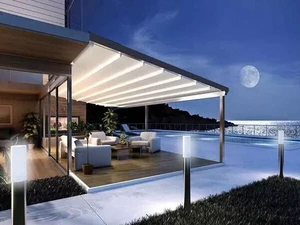 Garden Patio Gazebo Izdržljiv sistem daljinskog upravljanja motorom tenda na uvlačenje