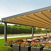 Waterproof PVC Retractable Patio Awning Na May Led Lights 3 - 5 Taon na Warranty1 1