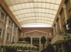 Arkitektura Tensio Ombro Sistemo Skylight Motoro Varmo Rezisto Fibro Ŝtofo 1