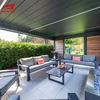 Ալյումինե խառնուրդի ձեռնարկ Louvered Pergola Անջրանցիկ Այգու շենքի համար 1