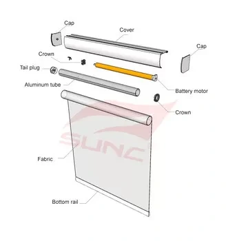 Automatic Electric Window Excaecat Custom Made Electric Excaecat Motorised Control 1