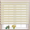 Waterproof Manual Roller Shades Window Curtains Roller Shades 100% Polyester Fabric 1