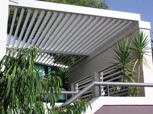 SUNC aluminum louver pergola