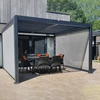 Nidaamka Daabacaadda 202mm Aluminium Pergola La Siman karo 1