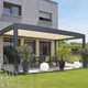 SYNC Sync casriga casriga ah ee Bannaanka biyuhu celinayaan matoorka aluminium Pergola 30 maalmood xalalka 2