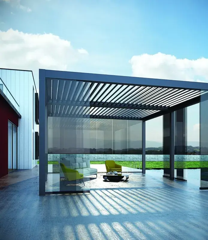 Custom Louvered Pergola SYNC SYNC 3