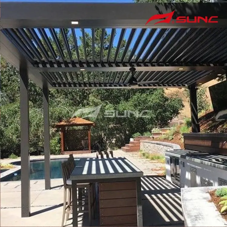 Aluminium Pergola SUNCN gorgortanka Suppliers 5