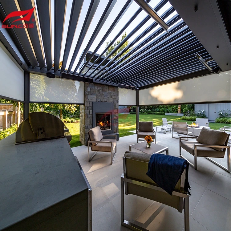 Ọnụ ahịa Pergola Louvered dị elu 2
