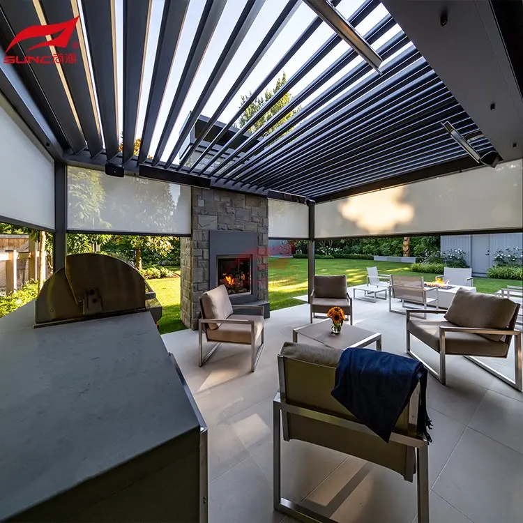 Warmgemaak om te bestel Pergola Aluminium Pergola SUNC-handelsmerk 2