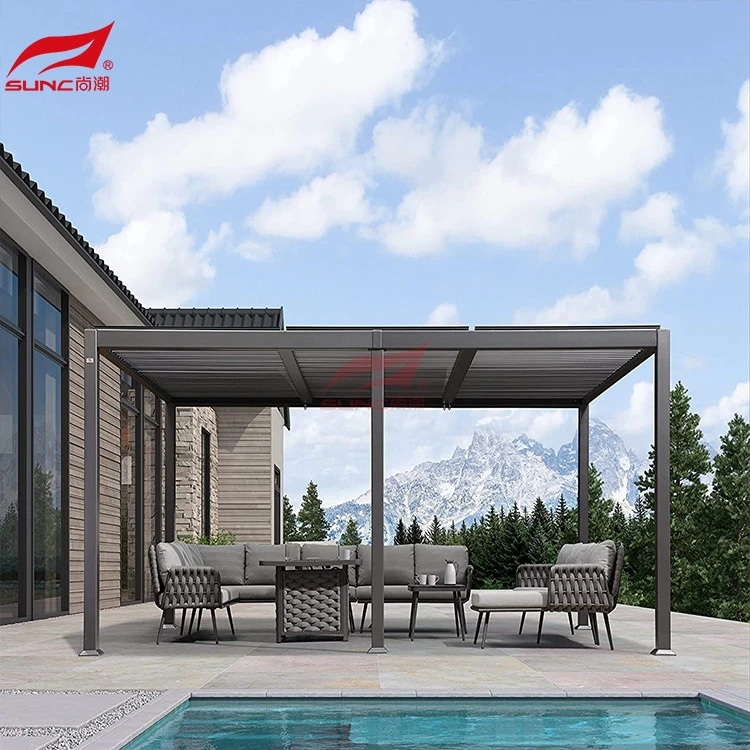 خودڪار Louvered Pergola SUNC، 20 ڏينهن 2