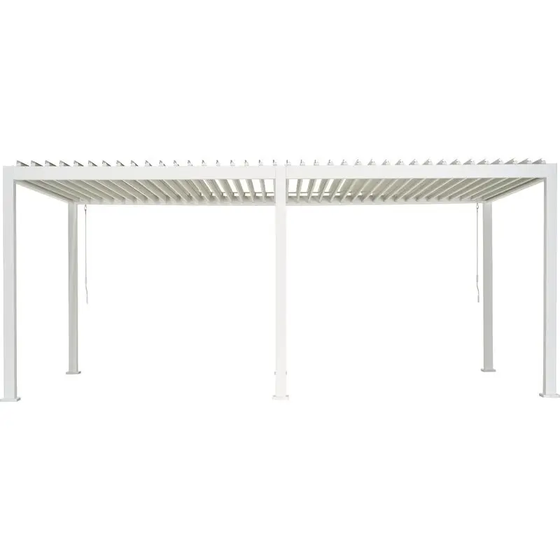 Alaab-qeybiyeyaasha Pergola Louvers Toomaatiga ah ee Jumlada 4