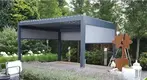 Isku-dubarid Casri ah oo aan biyuhu ilaalinayn Matoorka Aluminium Pergola SUN Warshad la gorgortankaro 3