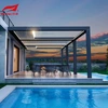 Perusahaan SUNC Pergola Louvers Otomatis sing gampang digunakake 3