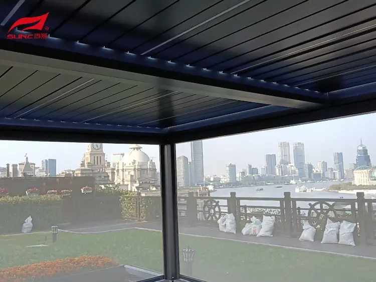 Aluminum Motorized Pergola SUNC SUNC Brand 0/square 3