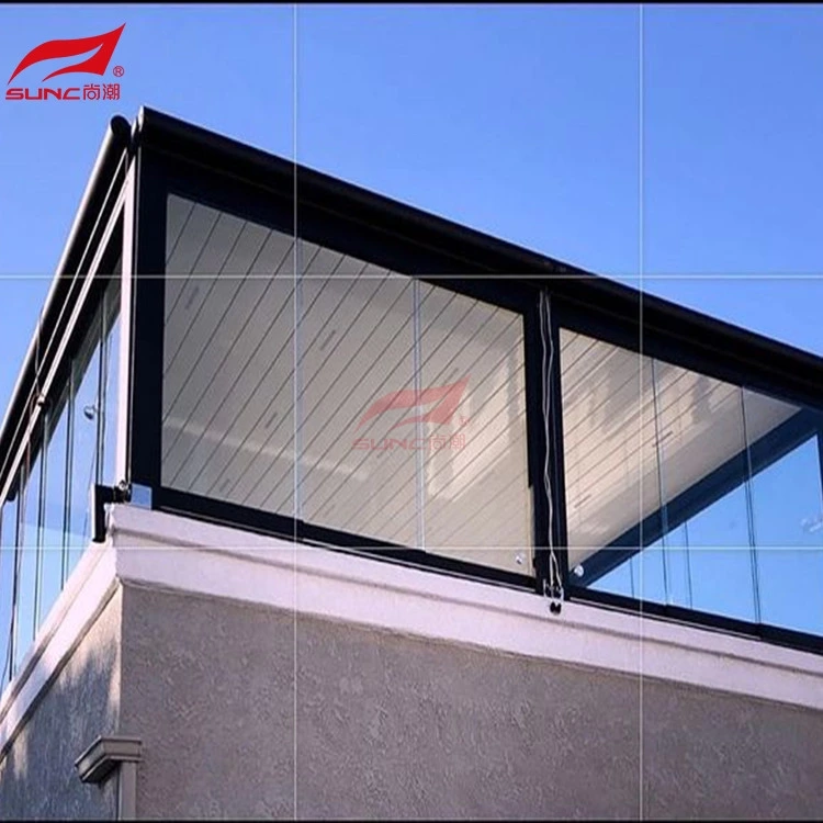 OEM Motorized Louvered Pergola SUNC 15 დღე 2