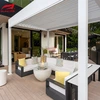 OEM Motorized Louvered Pergola SUNC 15 დღე 3