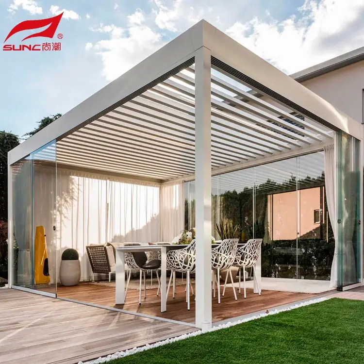 Ambongadiny Automatic Louvered Pergola SUNC marika 3