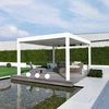 K'hamphani ea Top Motorized Louvered Pergola Negotiable SUNC 2