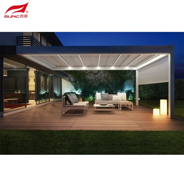Liiska Qiimaha Si Toos ah ee Pergola Louvers | SUNC 2