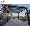 Motorized Louvered Pergola Carton O Wooden Case SUNC Company 3
