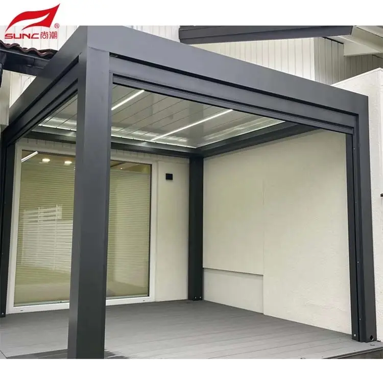 Sunc Casriga Casriga ah ee aan biyuhu ilaalinayn ee matoorka Aluminium Pergola Company kartoon ama kiis alwaax ah 4