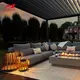 Pergola pẹlu Motorized Louvers SYNC SYNC Brand Western Union 3