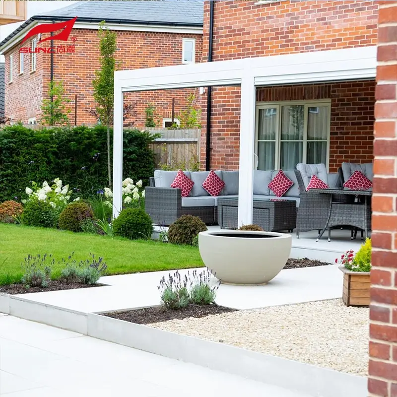 Soo Celinta Louvered Pergola Matoorka Aluminium Pergola SUNC Company 2