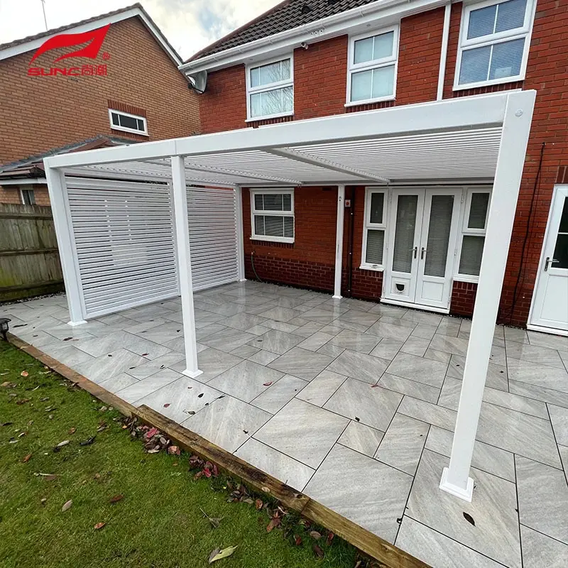 Soo Celinta Louvered Pergola Matoorka Aluminium Pergola SUNC Company 4